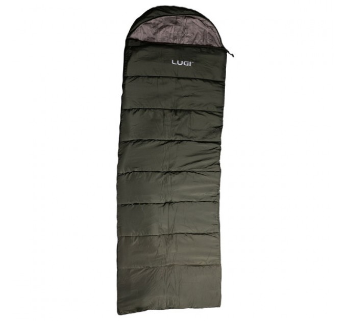 Спальний мішок 210*70 см з капюшоном, хакі