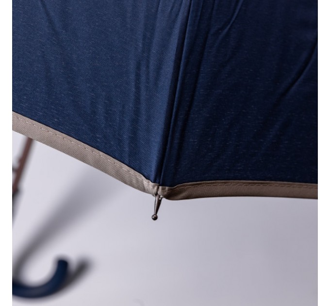 Парасоля-тростина напівавтомат складна 120 см, синій