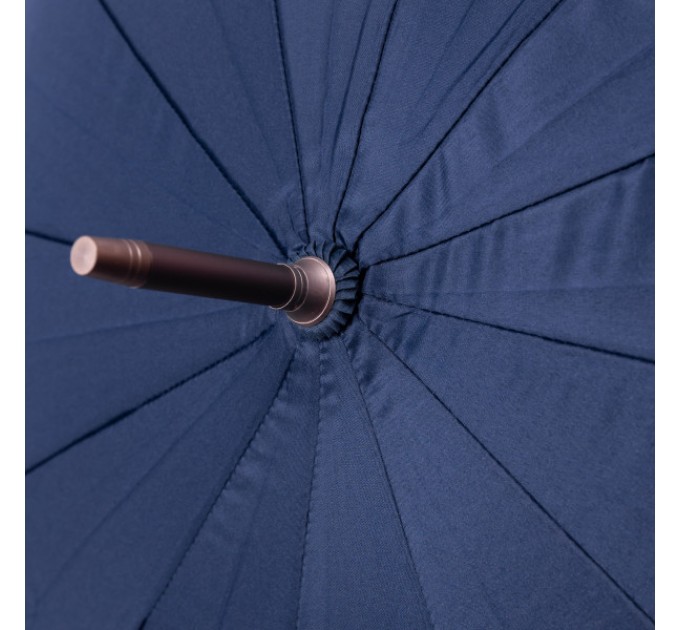 Парасоля-тростина напівавтомат складна 120 см, синій