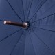 Парасоля-тростина напівавтомат складна 120 см, синій
