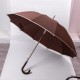 Парасоля-тростина напівавтомат складна 120 см, коричневий Парасоля-тростина напівавтомат складна 120 см, коричневий