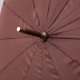 Парасоля-тростина напівавтомат складна 120 см, коричневий