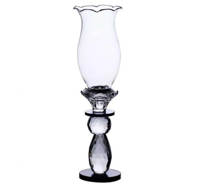 Подсвечник декоративный Fantasy стеклянный 29 см