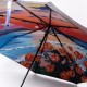 Парасоля механічна складна 100 см, різні кольори