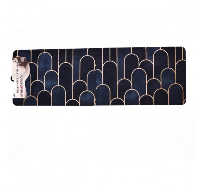 Набір килимків для кухні 2шт 116*38см/57*38 см, синій