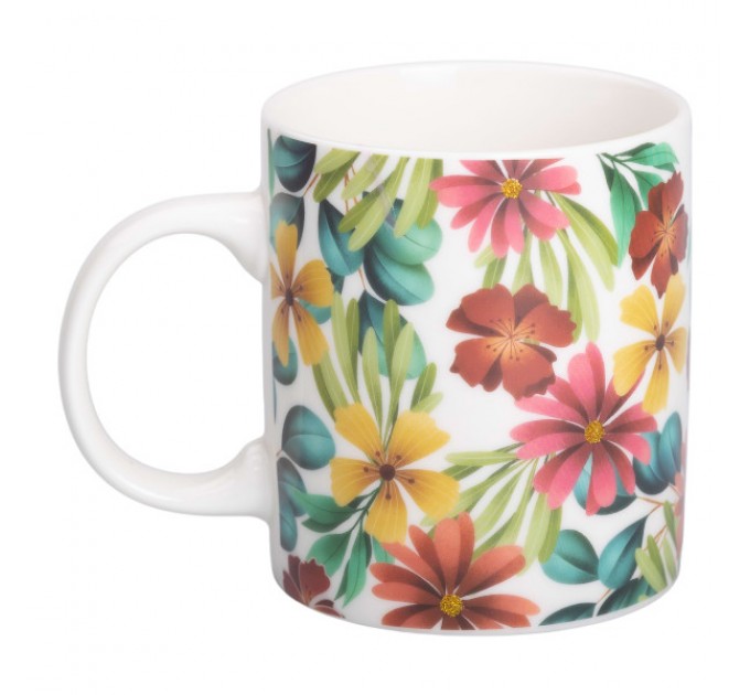 Чашка керамічна 400 мл, червоний