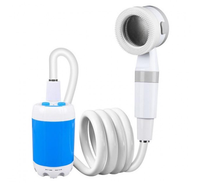 Портативный душ с насосом на аккумуляторе 4000 мАч