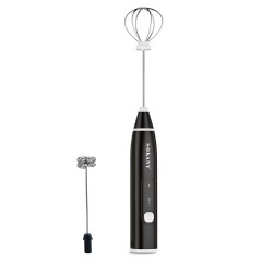 Капучинатор ручний Sokany SK-1772 акумуляторний безшумний, чорний