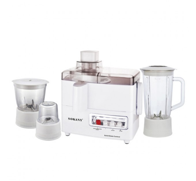Кухонний комбайн 4 в 1 Sokany SK-03029 з соковижималкою