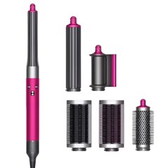 Мультистайлер для волосся Airwrap Complete Long 6 насадок, рожевий