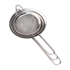 Набір ситечок із широким обідком 8,10,12 см