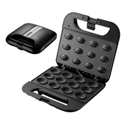 Горішниця електрична Sokany SK-08068 з антипригарним покриттям на 12 горішків, чорний Горішниця електрична Sokany SK-08068 з антипригарним покриттям на 12 горішків, чорний