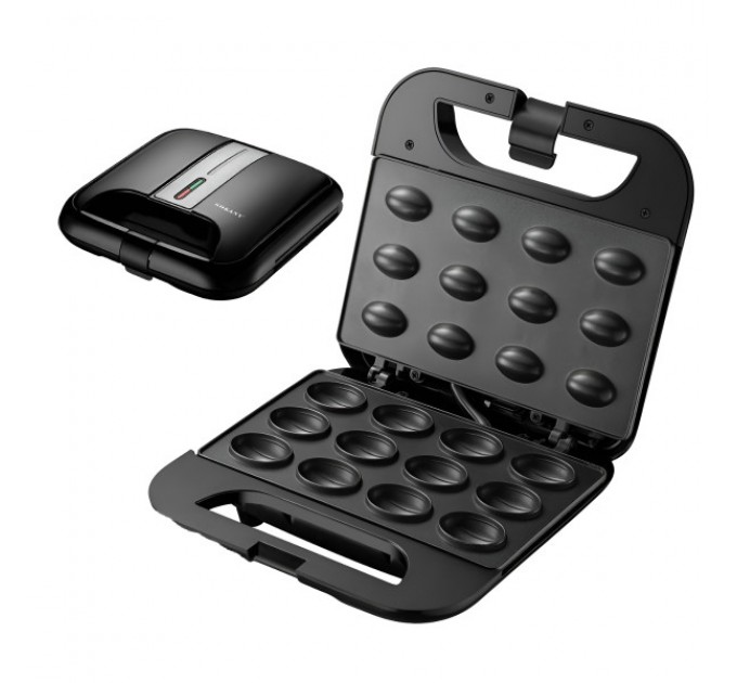 Горішниця електрична Sokany SK-08068 з антипригарним покриттям на 12 горішків, чорний Горішниця електрична Sokany SK-08068 з антипригарним покриттям на 12 горішків, чорний