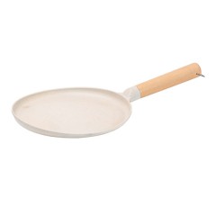 Сковорода для млинців з бортиками різної висоти 23,5 см, бежевий Сковорода для млинців з бортиками різної висоти 23,5 см, бежевий