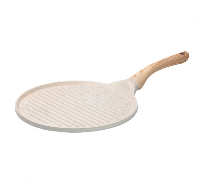 Сковорода для завтрака с антипригарным покрытием 26,5 см, бежевый.