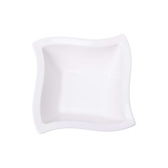 Тарілка глибока квадратна з порцеляни 14,5 см
