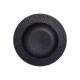 Тарілка супова керамічна 23 см, чорний Тарілка супова керамічна 23 см, чорний