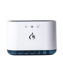 Зволожувач повітря з RGB-підсвічуванням і синхронізацією з музикою 900 мл, білий