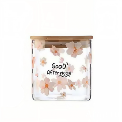 Банка для сипучих продуктів Sakura 800 мл з кришкою