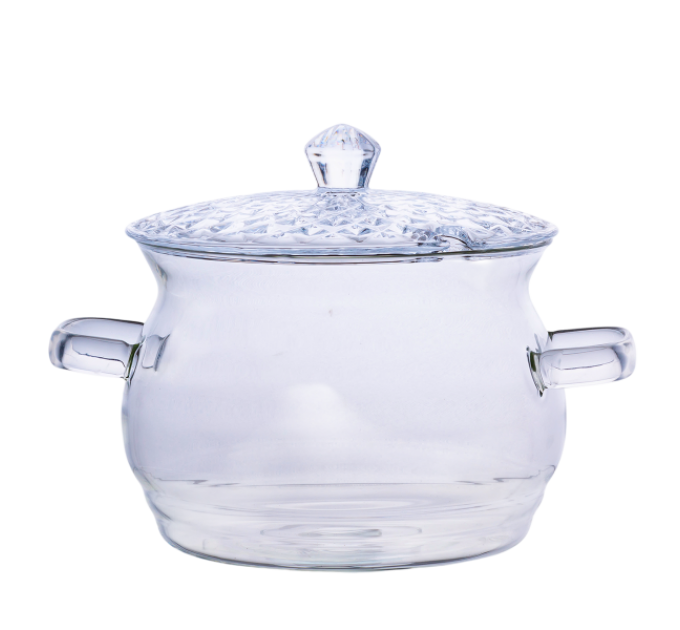 Кастрюля из жаростойкого стекла 2 л