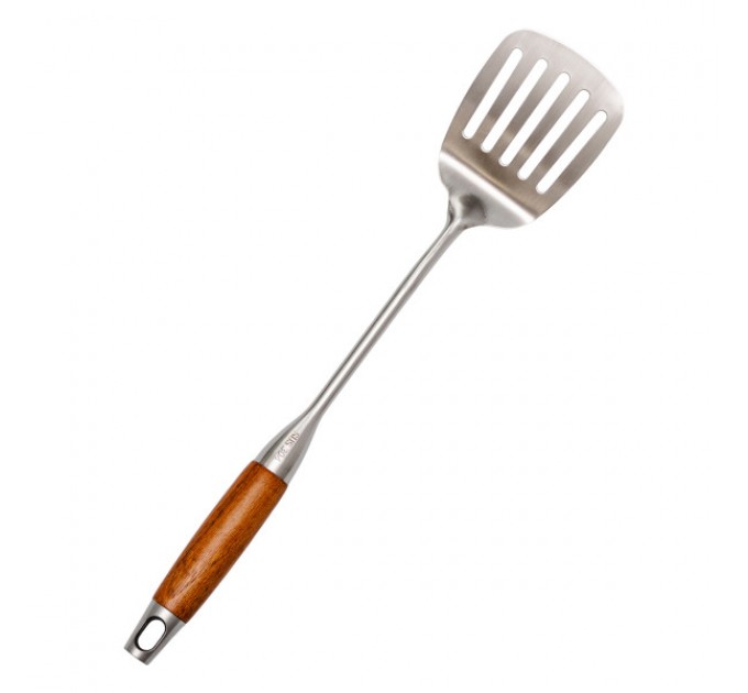 Лопатка кухонная Generous из нержавеющей стали с деревянной ручкой Лопатка кухонная Generous из нержавеющей стали с деревянной ручкой