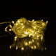 Гірлянда Нитка 50 LED 6 м прозора, жовтий