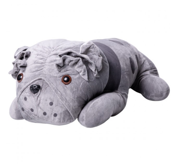 Іграшка-подушка з пледом Шарпей 120*160 см, сірий