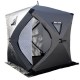 Намет-куб для зимової риболовлі тришаровий 210*210*210 см, сірий