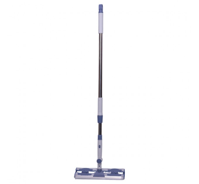 Швабра для вікон з телескопічною ручкою та поворотною голівкою 145 см