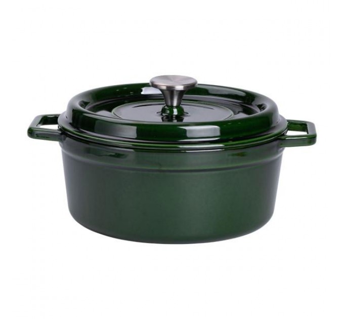 Кокотница чугунная с эмалированным покрытием 3,5л