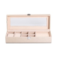 Скринька-органайзер для прикрас на защіпці 31*11*8 см, бежевий