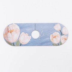 Килимок під змішувач вологовбираючий 37,5*13 см, блакитний