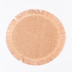 Килимок для сервірування столу Fringe 38 см, пісочний