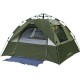Намет туристичний на 2-3 особи 200*195*140 см, армійський зелений