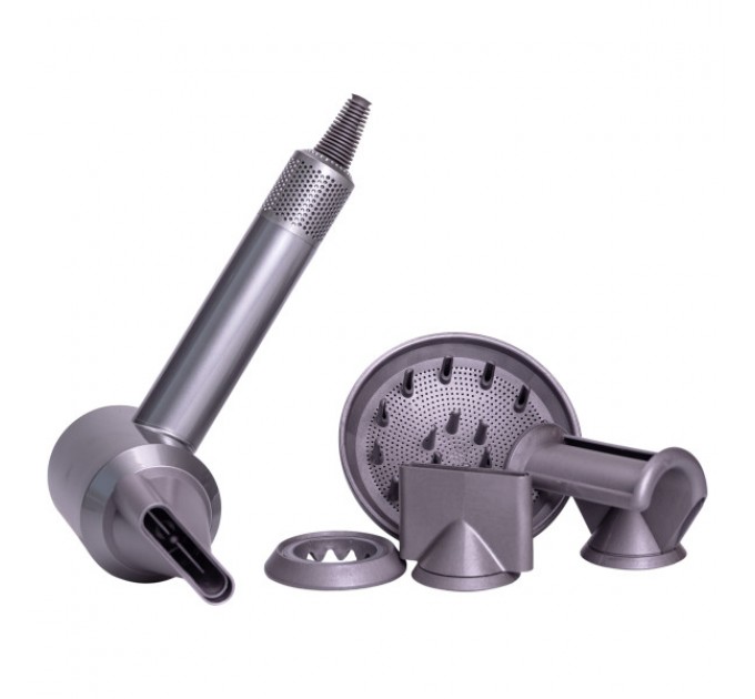 Фен стайлер для волосся 5 в 1 Supersonic Premium 1600 Вт 5 насадок,золото