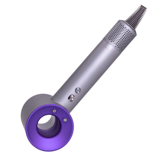 Фен стайлер для волосся 5 в 1 Supersonic Premium 1600 Вт 5 насадок, фіолетовий