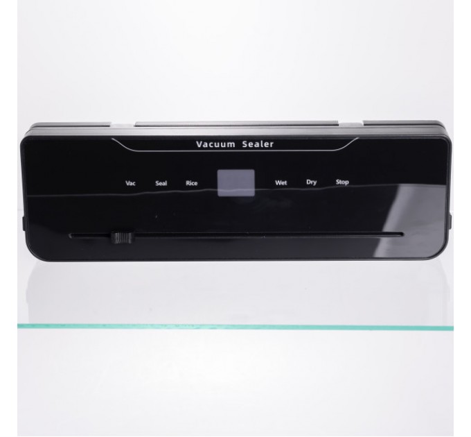 Вакууматор для сухих та вологих продуктів 120 Вт із різаком 10 пакетів у комплекті