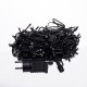 Гирлянда Нить уличная 300 LED 30 м от сети черная нить, синий