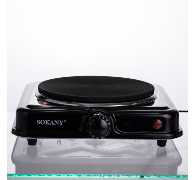 Электроплита настольная SOKANY SK-5109 дисковая 1 конфорка 1000 Вт