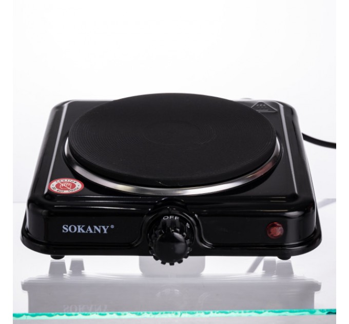 Электроплита настольная SOKANY SK-5109 дисковая 1 конфорка 1000 Вт