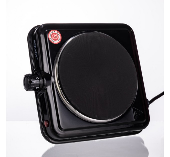 Электроплита настольная SOKANY SK-5109 дисковая 1 конфорка 1000 Вт