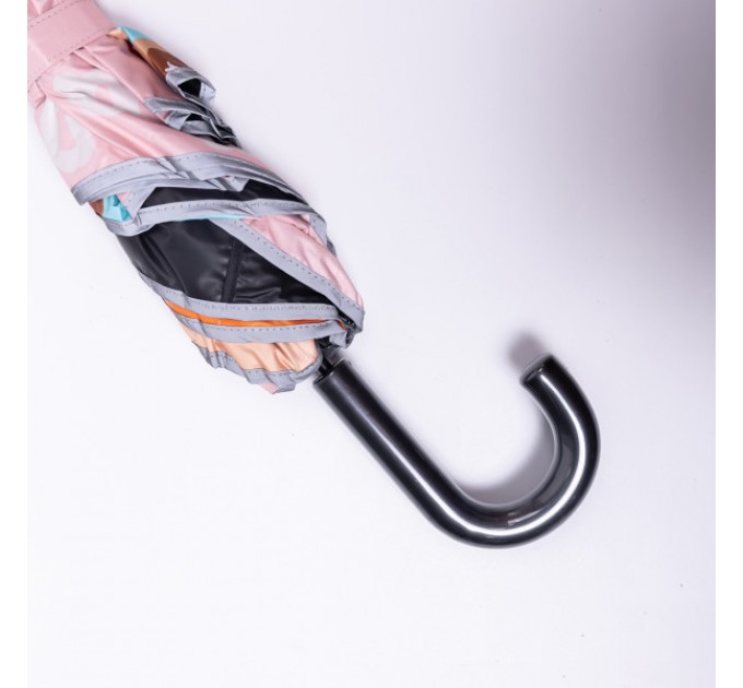 Дитяча парасоля-тростина механічна 90 см, фіолетовий