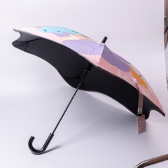 Дитяча парасоля-тростина механічна 90 см, фіолетовий