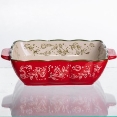 Форма для запікання Vintage порцелянова 600 мл квадратна Форма для запікання Vintage порцелянова 600 мл квадратна