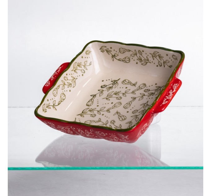 Форма для запікання Vintage порцелянова 600 мл квадратна