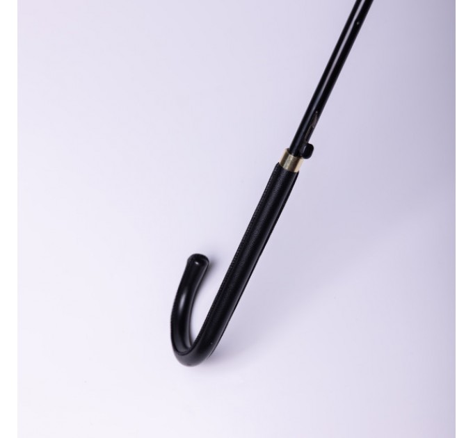 Зонтик тростник полуавтомат складной 99 см с цветочным принтом, голубой