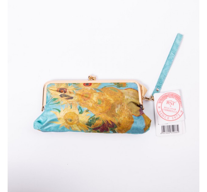 Парасоля механічна складна "Соняшники" Ван Гог