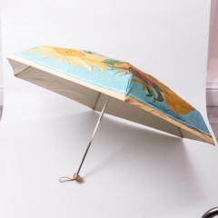 Парасоля механічна складна "Соняшники" Ван Гог