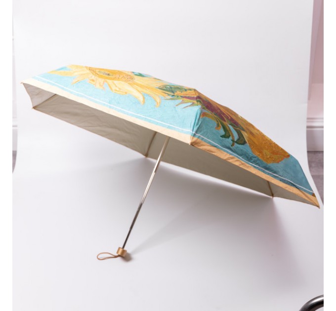 Парасоля механічна складна "Соняшники" Ван Гог