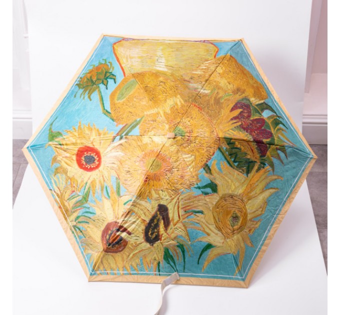 Парасоля механічна складна "Соняшники" Ван Гог